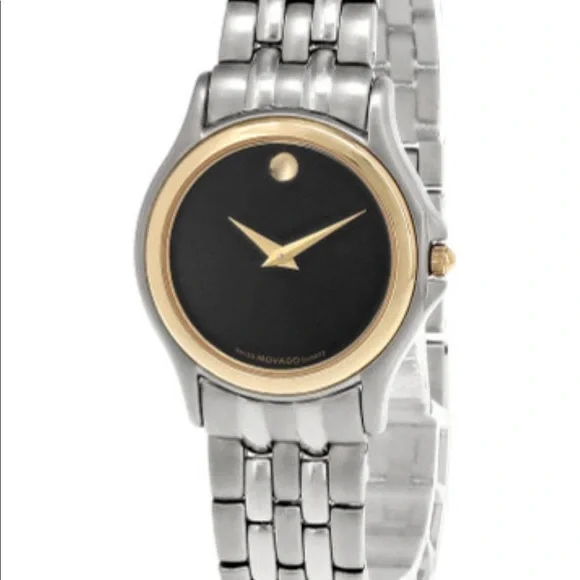 Movado | Jewelry | Movado Museum Stainless Steel Black Dial  display picture 1